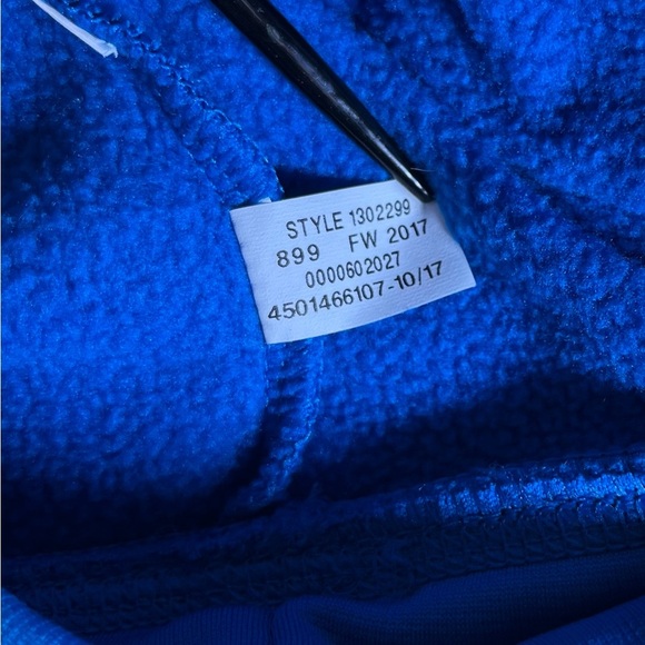 Under Armour Hoodie Youth XL Loose Coldgear Athletic Wear Blue/ Green - Picture 6 of 9